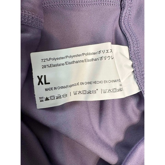 Yoga Athleisure High Rise Soft Purple Anti-static Womens Leggings L XL XXL - Picture 7 of 10